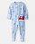 Pijama/Macacão de inverno Carter's (Plush/ Fleece) - Azul/ Bombeiro - Imagem 2