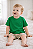 Camiseta Baby Tommy Hilfiger Infantil Logo Bordado Original - Verde - Imagem 1