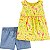 Conjunto Carter's - blusa e short - Selva - Imagem 1