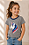 Camiseta GAP, manga curta, em algodão - Unicórnio/Pâete - Imagem 1
