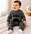 Conjunto Plababy - Agasalho e calça moletom(flanelado) - Guaxinim - Imagem 1