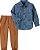 Conjunto Tommy Hilfiger - Camisa e calça - Imagem 1