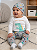 Conjunto Carter's - Camiseta, touca, meias e calça - Imagem 1