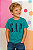 Camiseta GAP Infantil Logo Clássico – Verde Petróleo - Imagem 1