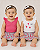 Conjunto Carter's - Body, blusa e saia - Sempre feliz - Imagem 1