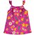 Blusinha Carter's de alcinhas flutuantes, em algodão - Floral - Imagem 1