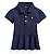 Camisa Ralph Lauren, gola polo - Azul/ babado - Imagem 1