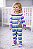Pijama/Macacão de inverno Carter's (Plush/ Fleece) - Listrado - Imagem 1