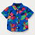 Camisa Tommy Hilfiger, manga curta, em algodão - Tropical - Imagem 1