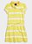 Vestido Tommy Hilfiger, gola polo - Listrado - Imagem 1