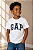 Camiseta Gap, manga curta, em algodão - Logo - Imagem 1