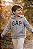 Agasalho Infantil GAP de Moletom Flanelado com Capuz, Zíper Frontal e Bolso Canguru - Cinza - Imagem 2