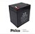 Bateria Litio 12V NS4.0-12 Caixa Acústica Philco PCX6500/PCX5600 - Imagem 1