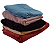 Retalho Malha Canelada Lisa  Viscose Lisa - 5 Kg - Imagem 5