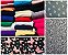 Cotton Estampado + Cotton Liso em Retalhos - Pacote com 5 kg - Imagem 1
