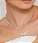 Colar riviera de zirconia banho em ouro 18k - Imagem 2