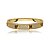 Bracelete dourado cravejado de zircônia cristal e pink banho em ouro 18k - Imagem 1