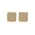 Brinco de base luxo de zirconia banho em ouro 18k - Imagem 1