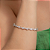 Bracelete de zirconia banho em rodio branco - Imagem 2