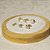 Brinco de trio de zirconia banho em ouro 18k - Imagem 3