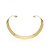 Colar de aro dourado com banho em ouro 18k - Imagem 1