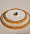 Anel liso banho em ouro 18K - Imagem 3