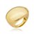 Anel liso banho em ouro 18K - Imagem 1