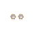 Brinco de base dourado banho em ouro 18k - Imagem 1