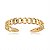 Bracelete dourado com zirconia banho em ouro 18k - Imagem 1