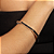 Bracelete liso banho em rodio branco - Imagem 2