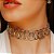 Colar choker com zirconia banho em rodio branco - Imagem 2