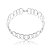 Colar choker com zirconia banho em rodio branco - Imagem 1