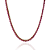 Colar riviera com zirconia banho em ouro 18k - Imagem 1