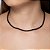 Colar de riviera com zirconia banho em rodio negro - Imagem 2