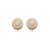 Brinco de base dourado com zirconia banho em ouro 18k - Imagem 1
