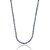 Conjunto de brinco e colar de riviera com zirconia topazio banho em ouro 18k - Imagem 3