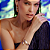 Bracelete dourado acetinado liso banho em ouro 18k - Imagem 1