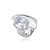Conjunto de brinco e anel com zirconia cristal com banho em rodio branco - Imagem 5