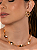 Aro dourado acetinado banho em ouro 18k - Imagem 3
