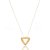 Conjunto de brinco e colar liso banho em ouro 18k - Imagem 4