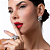 Anel com zirconia cristal banho em rodio branco - Imagem 3