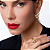 Anel dourado com zirconia cristal banho em ouro 18k - Imagem 3