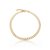 Colar de corrente dourado banho em ouro 18k - Imagem 1