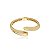 Bracelete cravejado de zirconia cristal banho em ouro 18k - Imagem 1