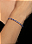 Pulseira esmaltada olho grego banho em ouro 18k - Imagem 2