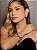 Conjunto brinco e bracelete borboleta de luxo cravejado de zircônia colorida banho em ouro 18k - Imagem 2