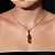 Colar com pingente esmaltado banho em ouro 18k - Imagem 2