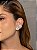 Brinco ear cuff cravejado de zircônia cristal banho em ouro 18k - Imagem 1