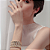 Bracelete Dourado Liso em Banho de Ouro 18K - Imagem 2