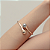 Bracelete dourado liso banho em ouro 18k - Imagem 2